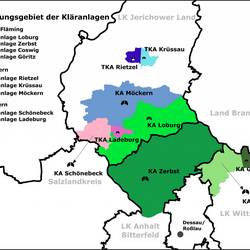 Regionale Zuständigkeiten