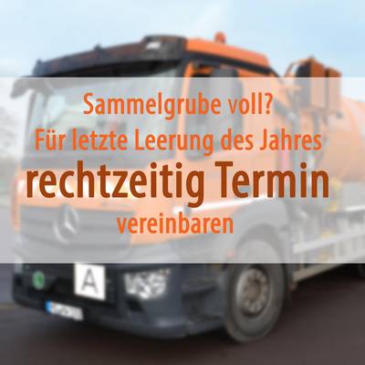 Dezentrale Entsorgung